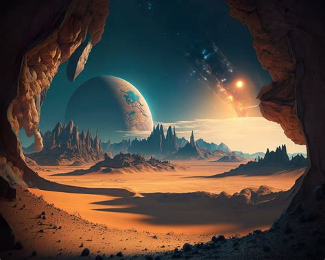  Universe's Shadows: A Journey Through Alien Landscapes and Existential Quandaries